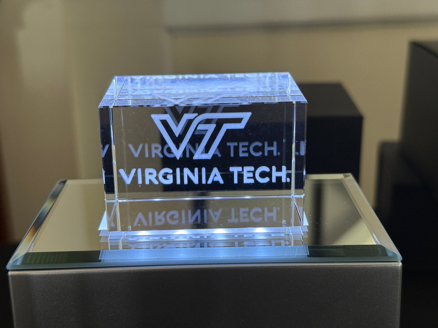 3D Crystal Rectangular Horizontal