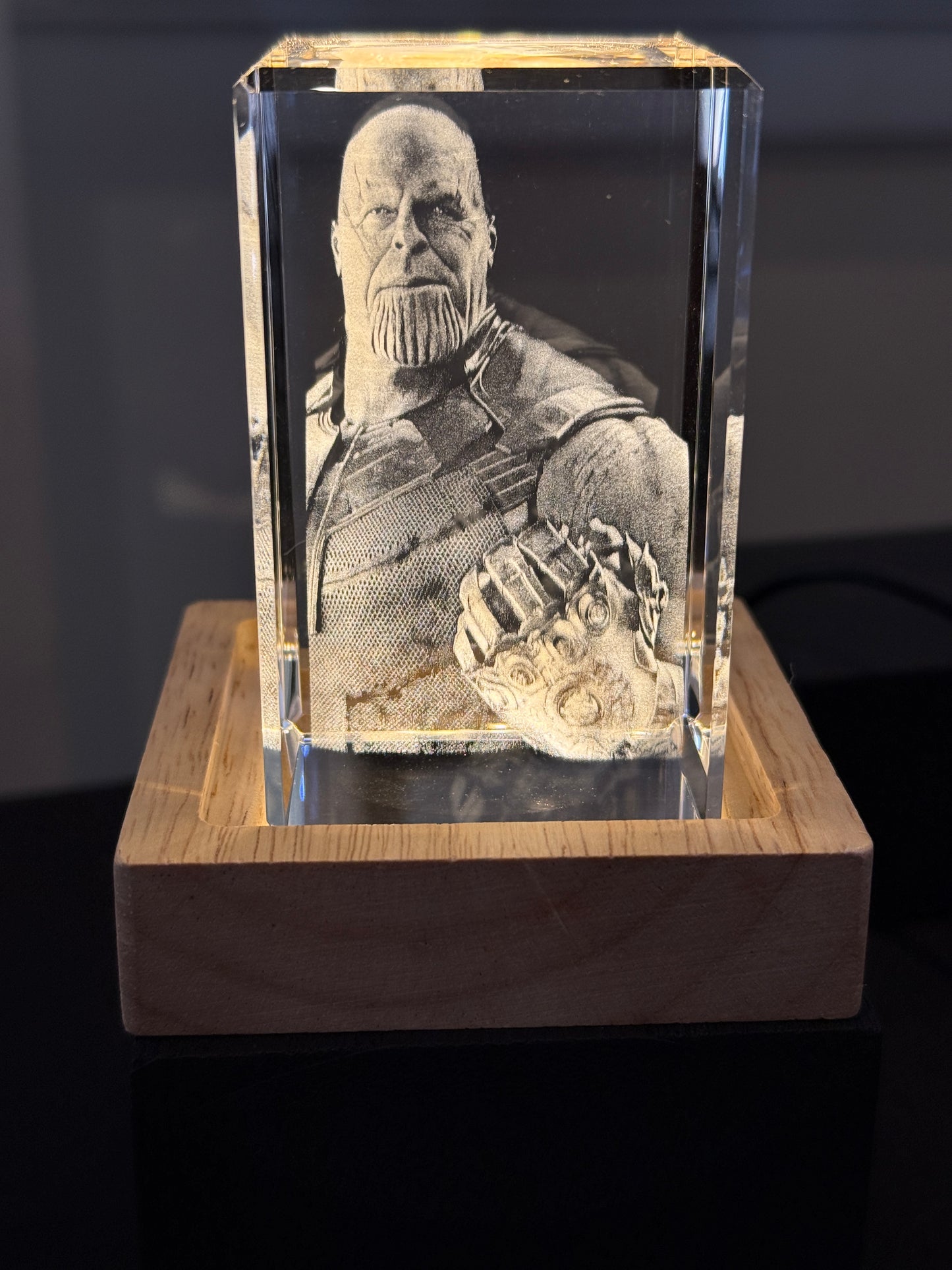 3D Crystal Rectangular Vertical