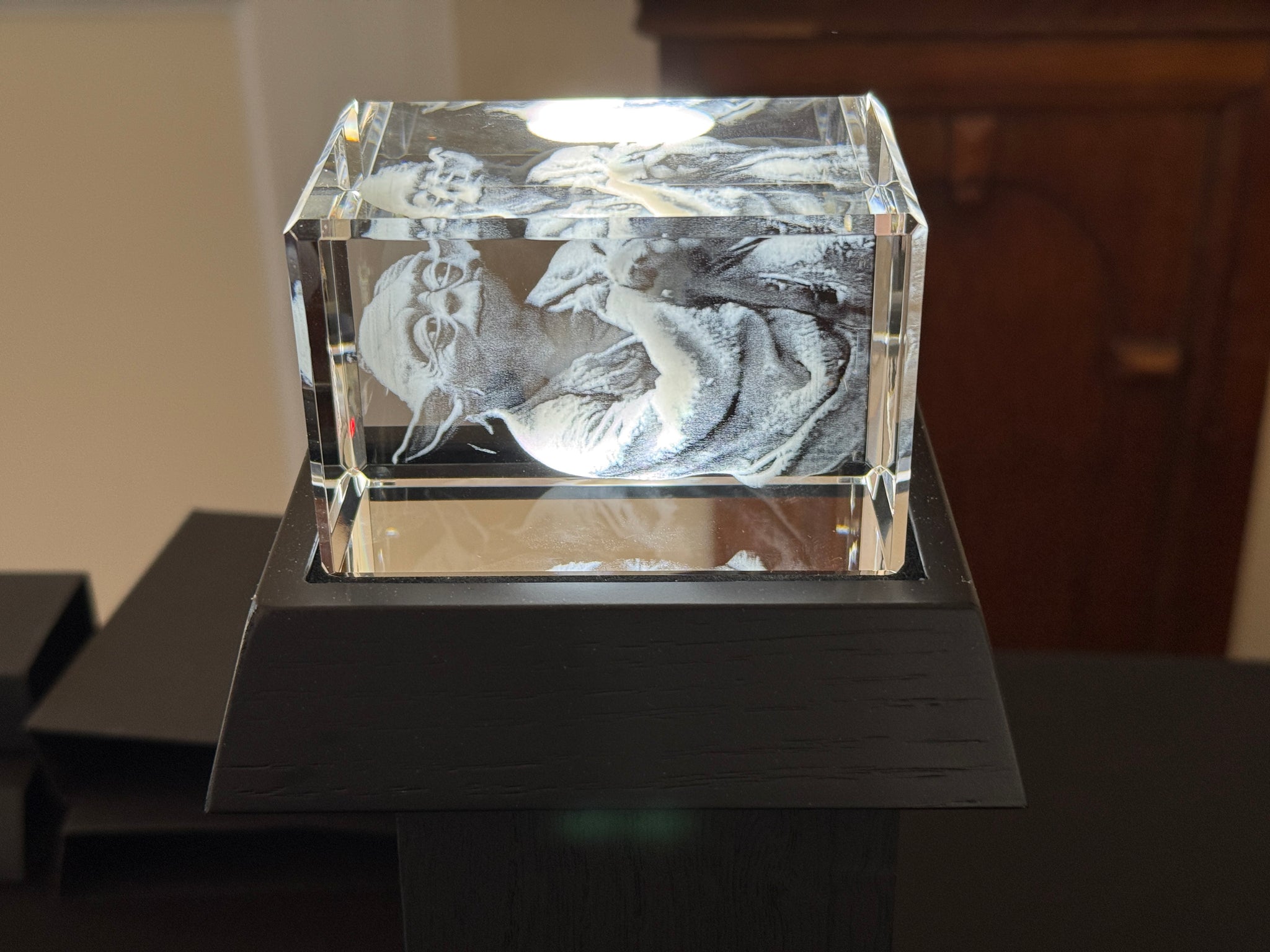 3D Crystal Rectangular Horizontal