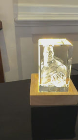 3D Crystal Rectangular Vertical